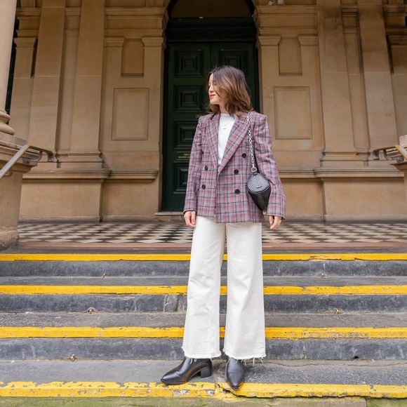 Rag & bone High rise wide leg jeans 24 - Picture 7 of 10